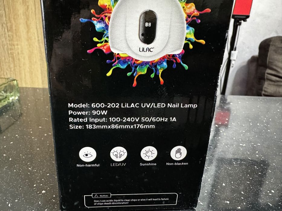 Lampă UV/LED Lilac 90W