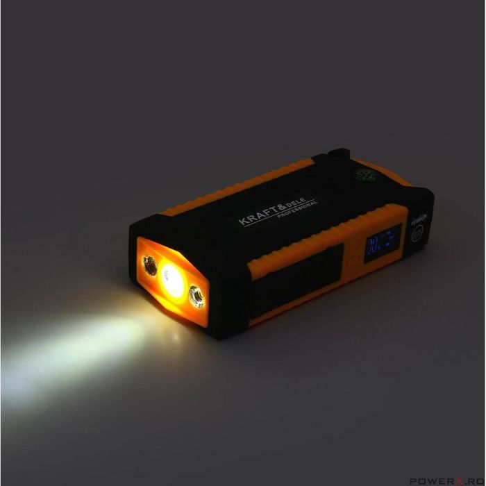 Starter auto multifunctional, lanterna, 16800mAh, curent pornire 300A,