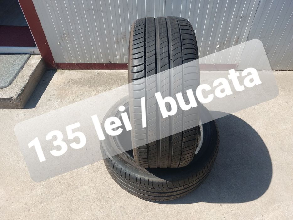 135 lei bucata! Doua anvelope de vara 245 45 r19 Michelin Primacy 3 ! 7 mm