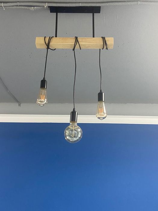 Продам  люстру на 3 лампы в стиле лофт