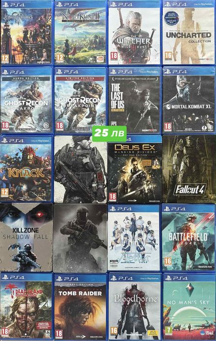 Playstation 4/5 игри God of War / Mortal Kombat/ The Witcher