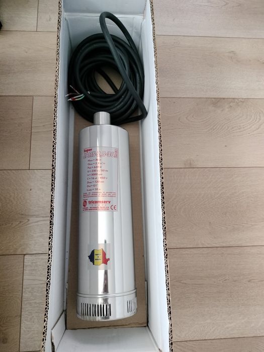 Pompă submersibila+3 furtune Gardena în L totală de 75m