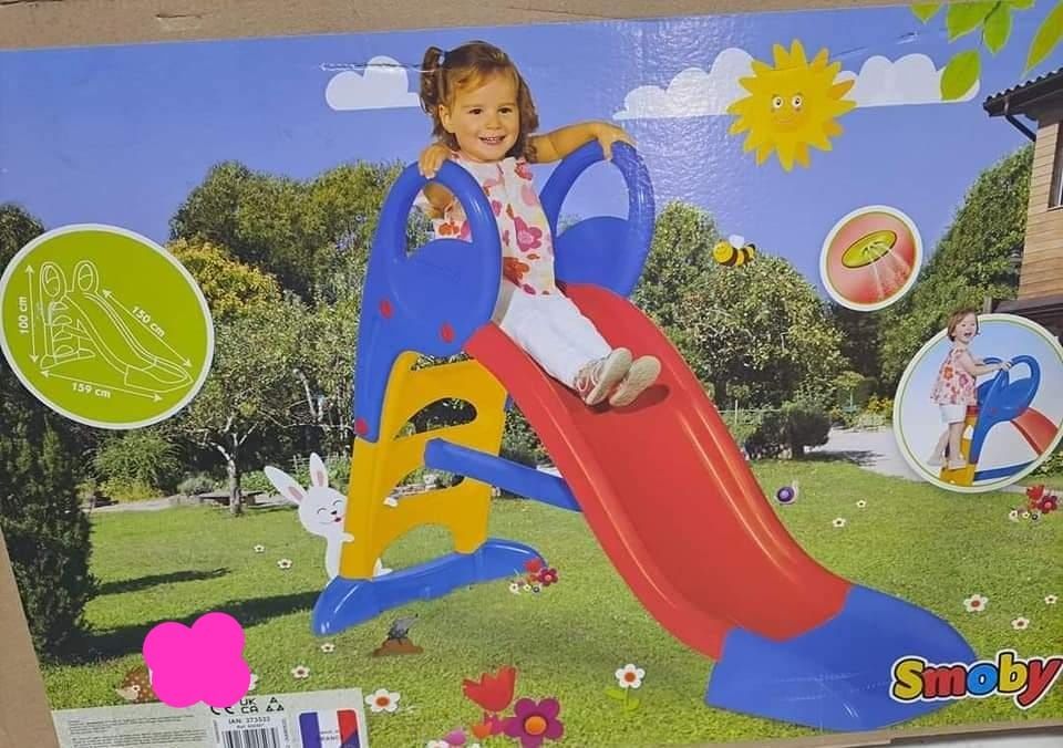 Topogan copii smoby cu adaptor apa (sau fara)