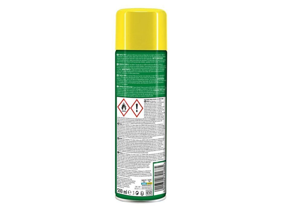 Spray silicon bord Turtle Wax Cockpit Fresh Citrus 500 ml pentru vinil, plastic si cauciuc, efect antistatic si parfum de lunga durata, FG7736
