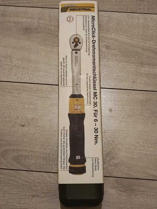Cheie dinamometrica  Proxxon MicroClick MC 30 6–30 Nm 1/4 profesionala
