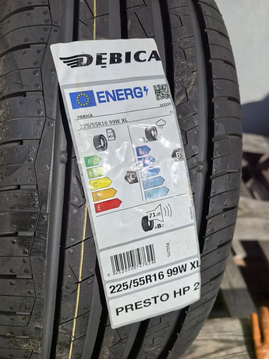 225/55/16 Дебика ДОТ 2022 г - САМО 1 брой - Чисто Нова
