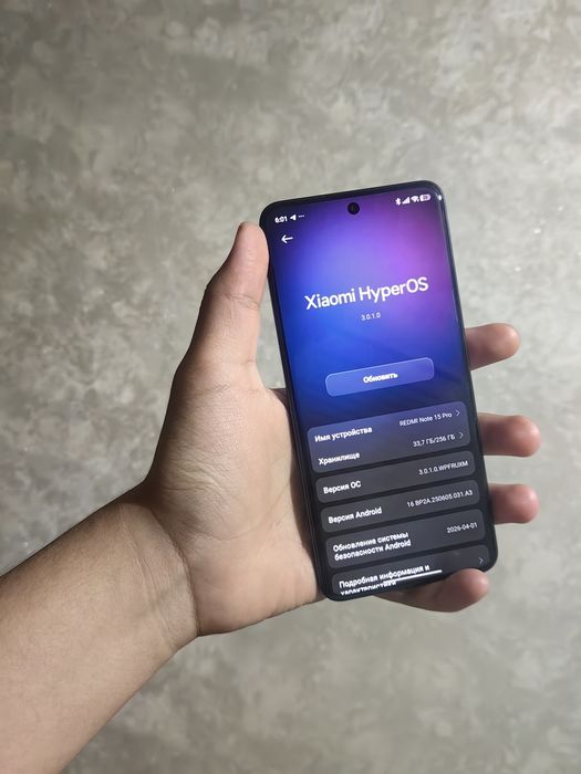 redmi note 15 pro 256/96