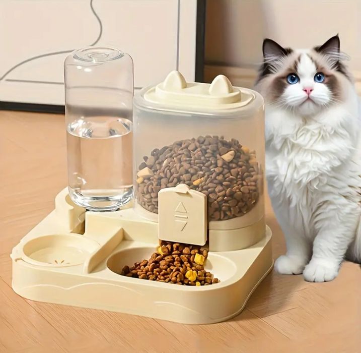 Автоматична хранилка/диспенсър за котки