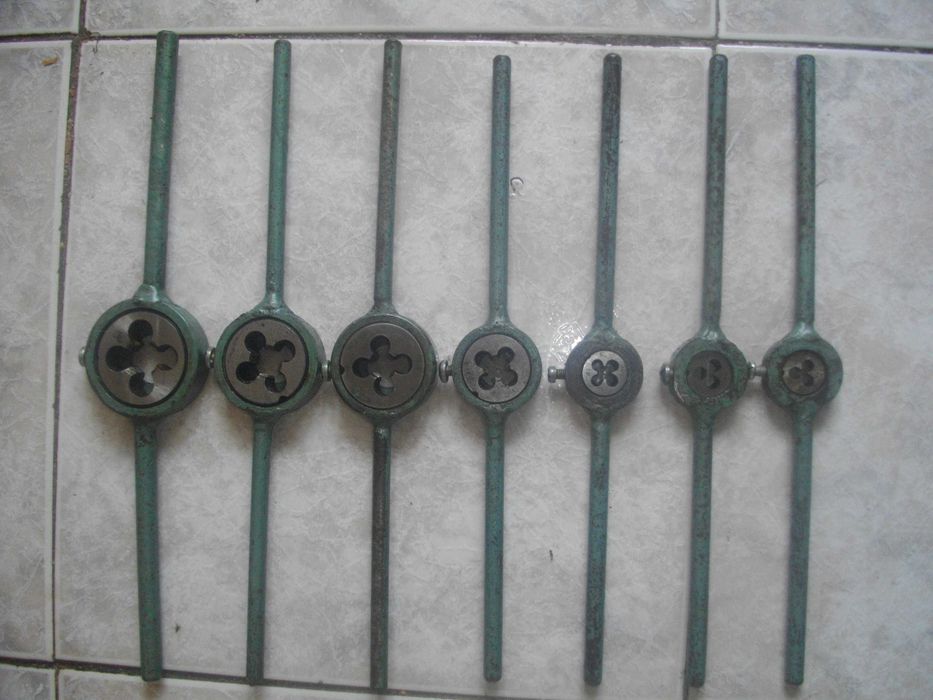 Нова Соц НРБ Българска плашка за външни резби Различни с държач върток