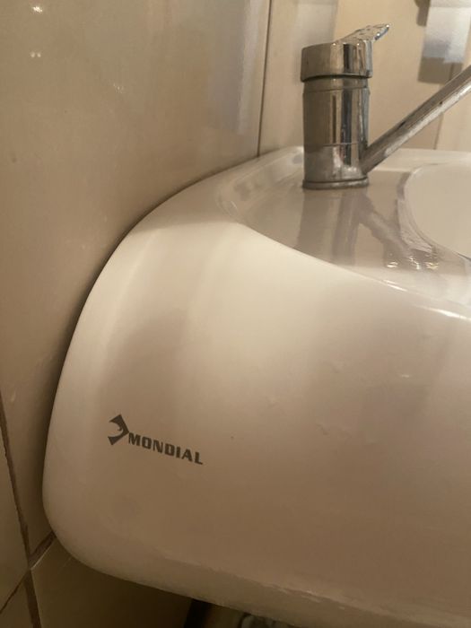 Lavoar cu piedestal chiuveta picior Mondial