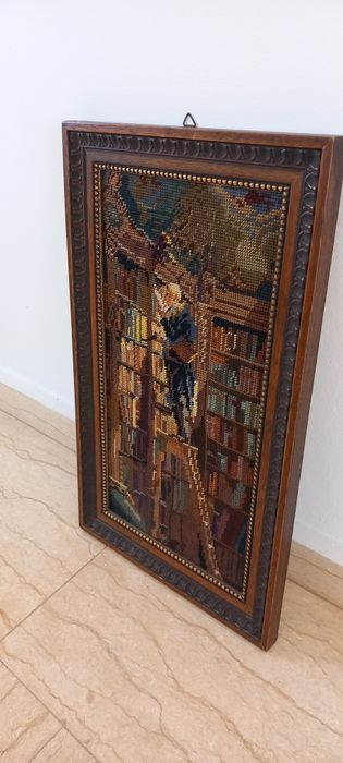 Tablou goblen Bibliotecarul