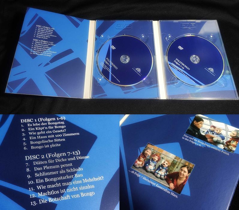 Politibongo. Увлекательное Детское Шоу на Немецком языке. DVDx2