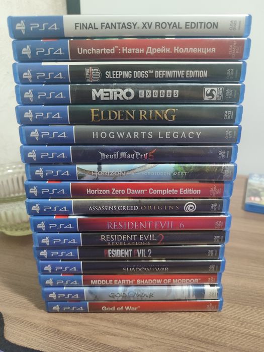 Продам игры на Ps4