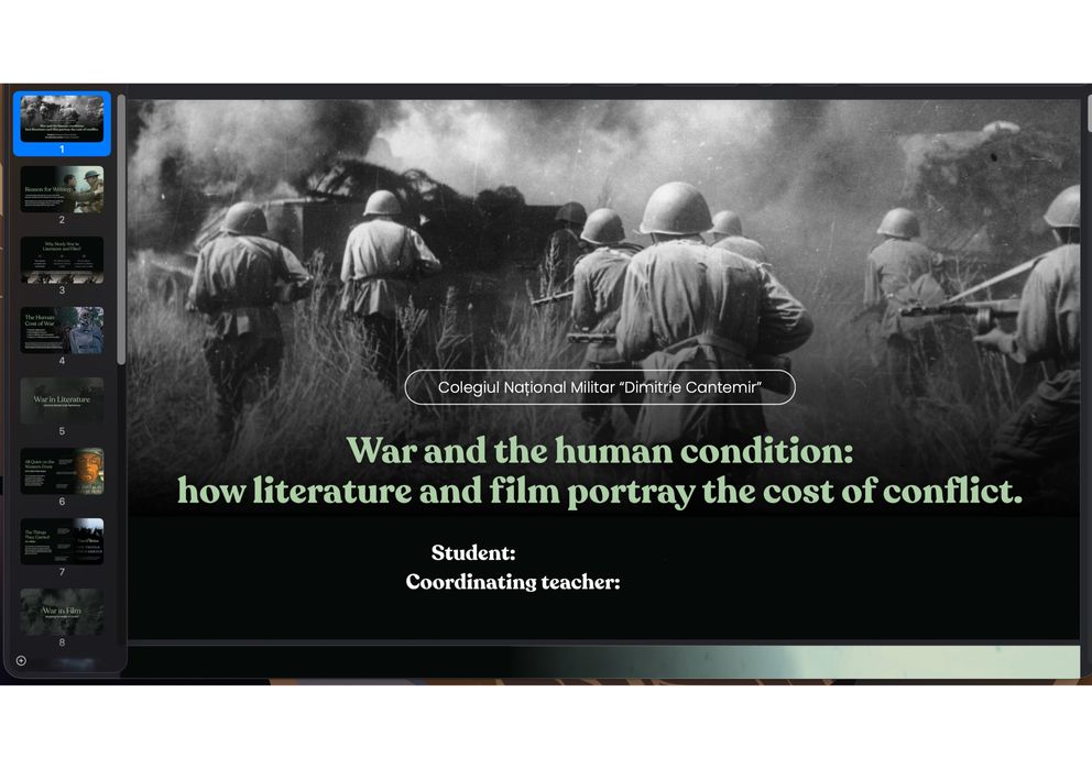 Atestat limba engleza clasa a 12 a