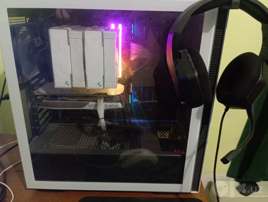 Kuchli gaming kompyuter va 144Hz monitor sotiladi. Intel Core i7, RTX