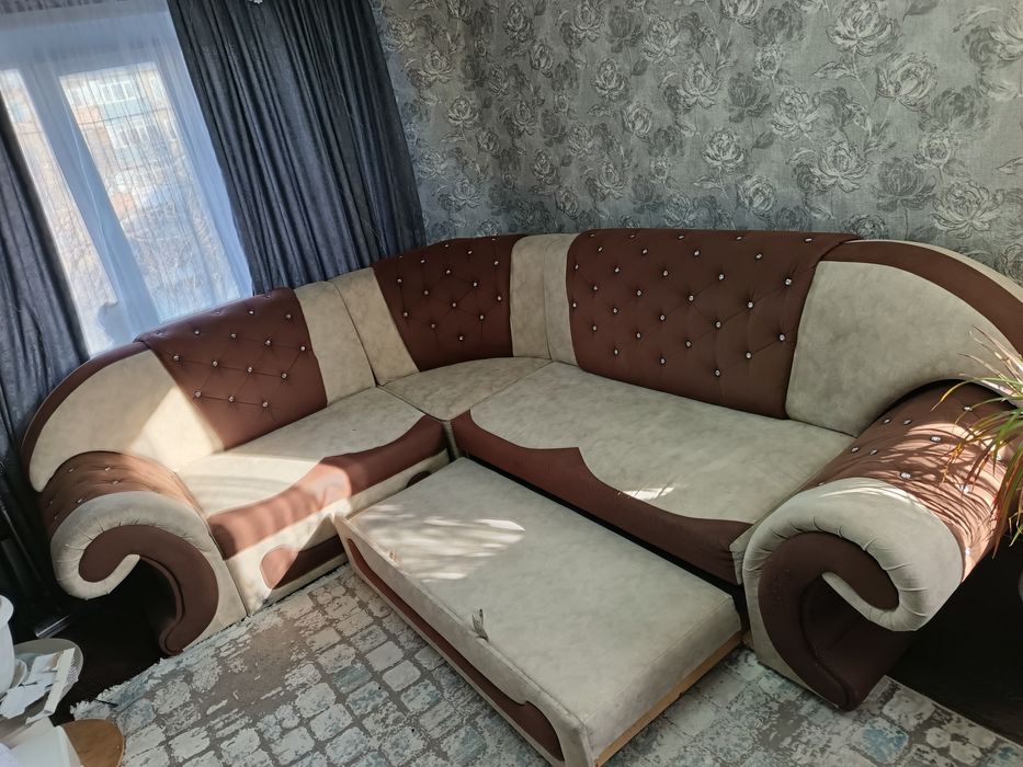 Угловой диван раскладной