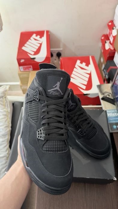 Nike Jordan 4 Black Cat 36-46 (Livrare cu verificare)