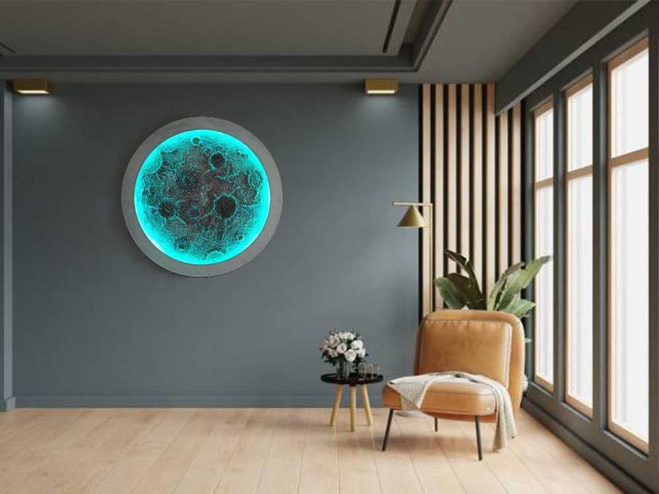 Decoratiuni Moderne Iluminare Artistica cu LED Tablouri,Lampi Handmade