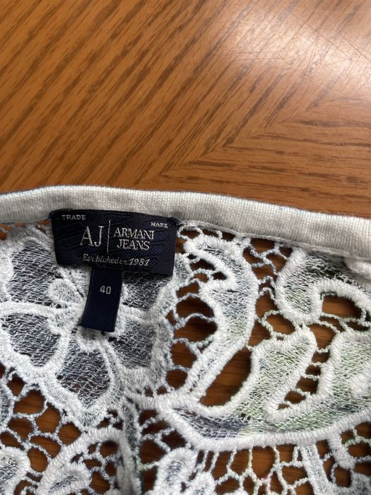 Pulover subtire marca Armani Jeans