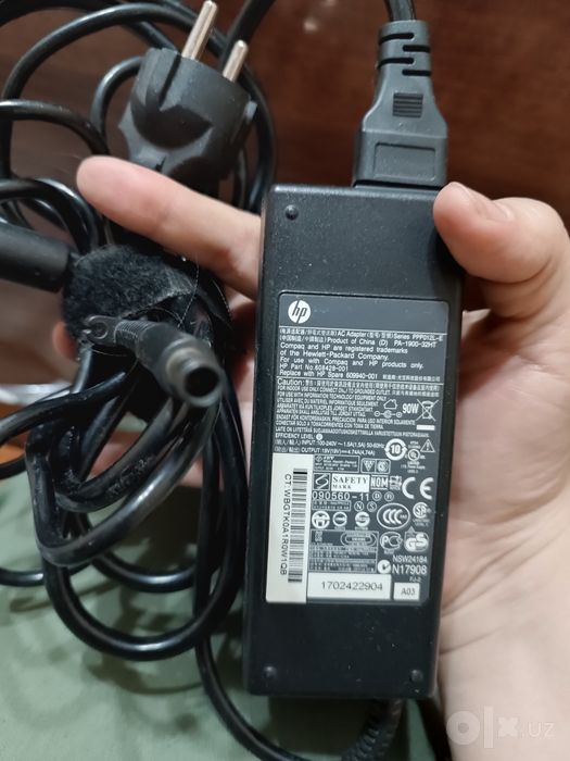 Зарядка для ноутбука hp