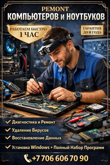 Ремонт компьютеров и ноутбуков