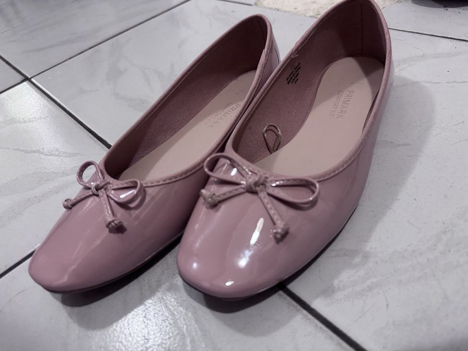 Vand balerini roz piele ecologica Primark