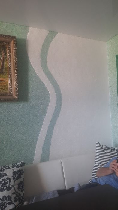 Ремонт.Жидкие обои