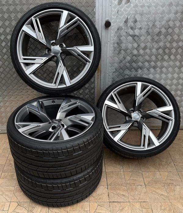 NOI ! Jante + Anvelope Audi RS6 RS7 C8 4K - 22” inch Originale ! Q8 SQ8 RSQ8