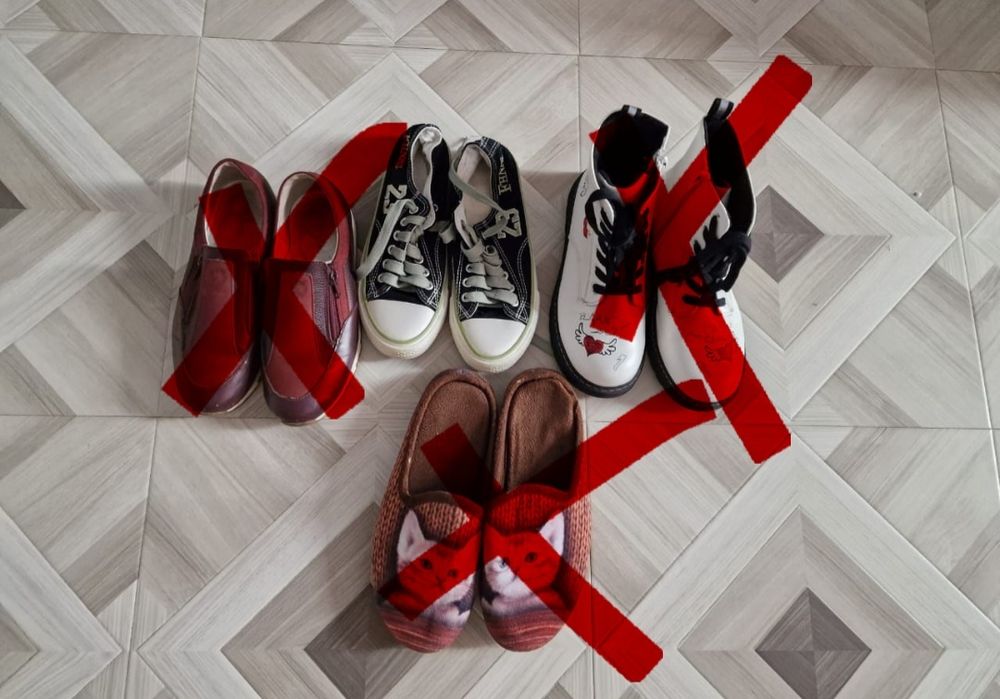 Обувь детская и женская.