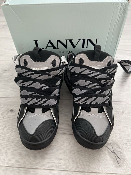Lanvin Curb Reflective Black 43