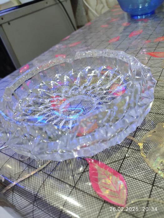 Пепельница хрусталь СССР