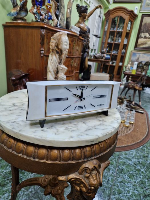 Рядък антикварен колекционерски японски будилник Toyo- Clock