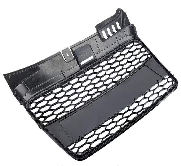 Grila Centrala fagure Audi A4 B7 negru lucios plastic abs