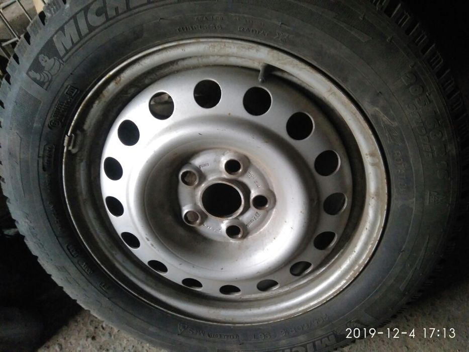 Диски железные vw scharan r16