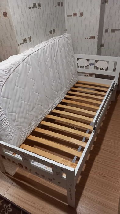 Детско легло с парапет 70x160