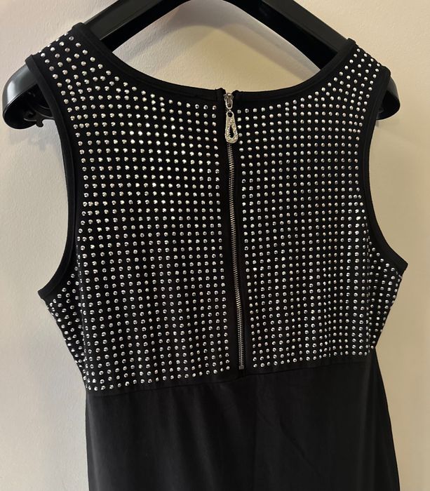 Луксозна VIP Рокличка Пролетна сребристи капсички мн.красив гръб ципче