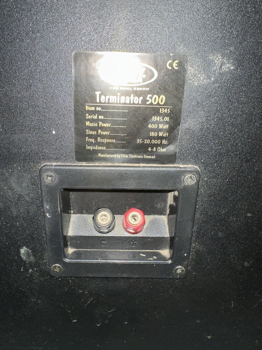 Vand boxe eltax terminator 500 defecte