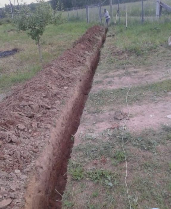 Траншея қазамыз.