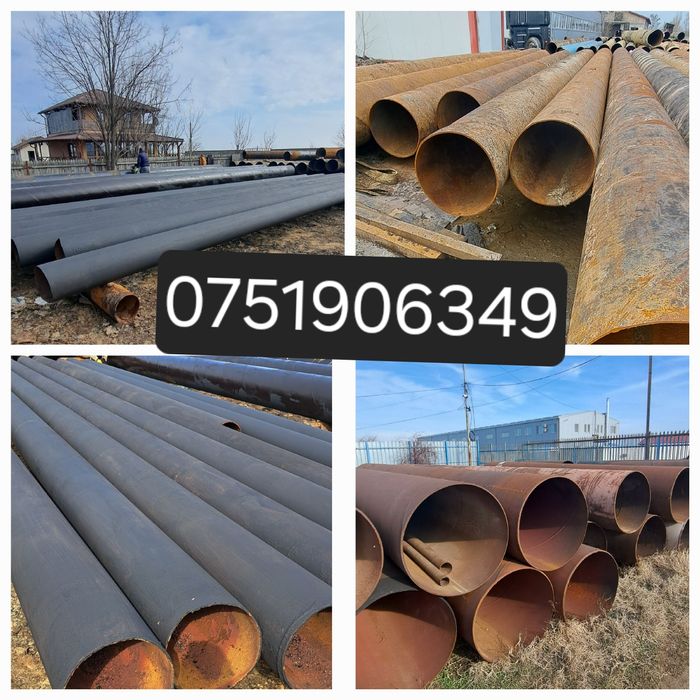 Teava metal în stoc