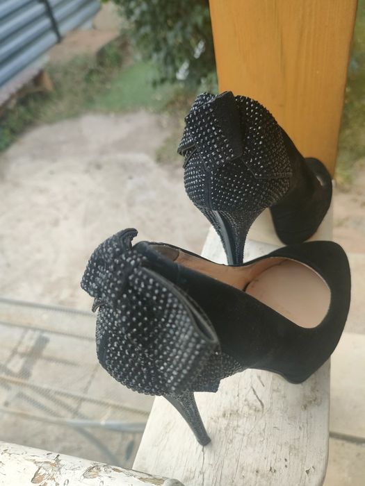 Туфли женский черный
