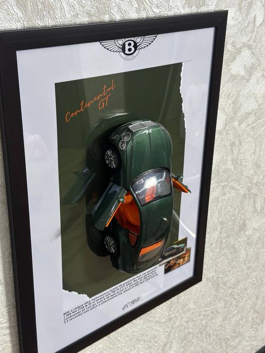 3D картина на стену BENTLEY