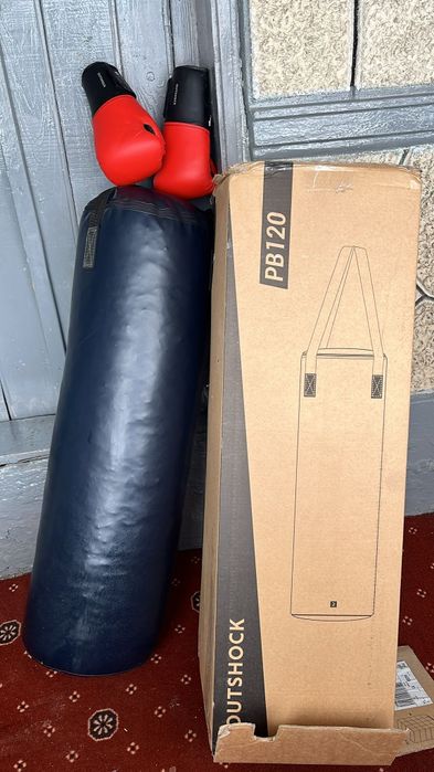 Sac de box adulți+mănuși box