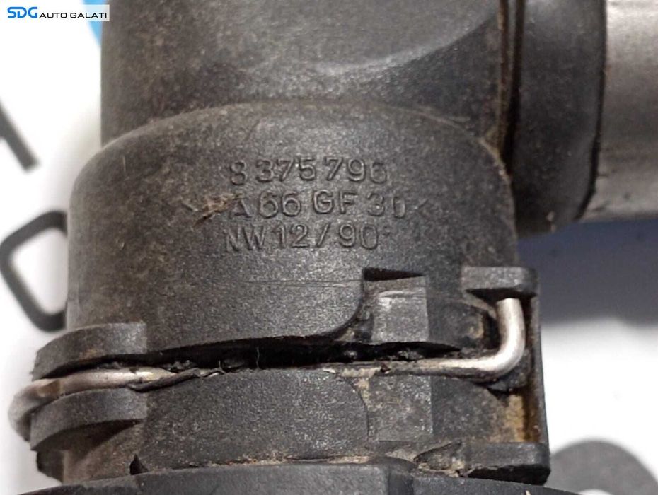 Furtun Conducta Apa Termostat Racitor Gaze BMW E46 320D 110KW 150CP 2001 - 2005 Cod 8375796 [M7148]