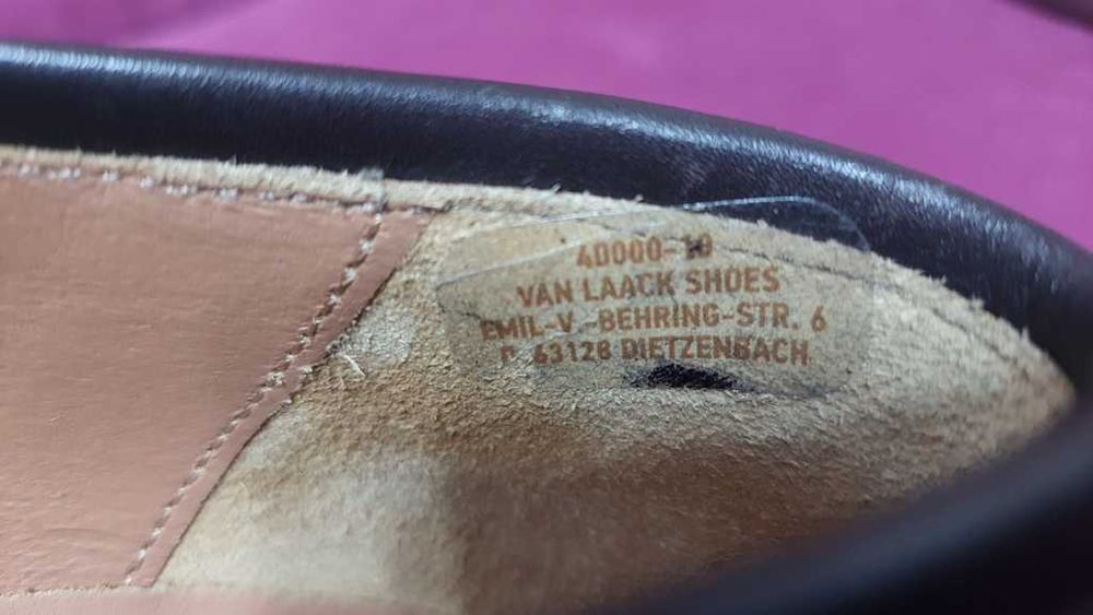 Pantofi lux full piele naturala tip manusa de la VAN LAACK mar 44-44,5