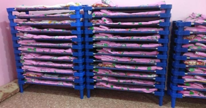 Кровать детская пластиковая