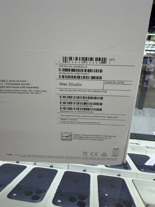 Mac stuido m4 max 36/512