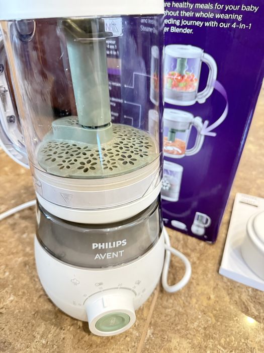 Комбиниран уред за готвене Philips Avent - 4 в 1, за здравословна бебешка храна