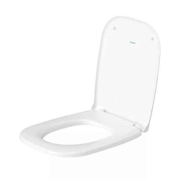 Capac WC Duravit D-Code, SoftClose, duroplast, alb, 0067390000
