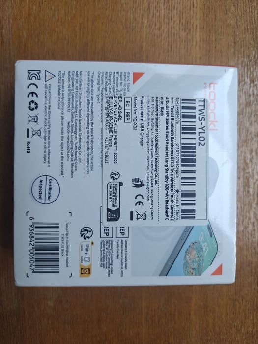 Toocki TQ-XA96 Earbuds Black