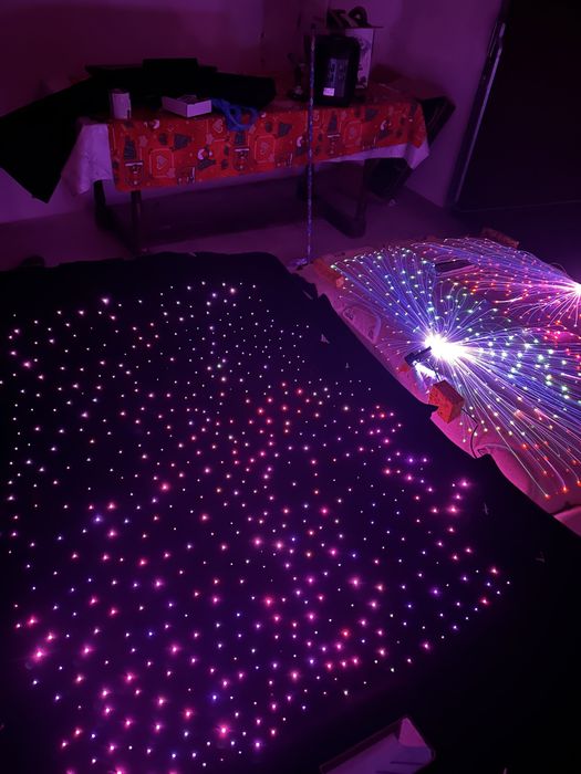 Plafon 600 steluțe alcantara  POLO 6r